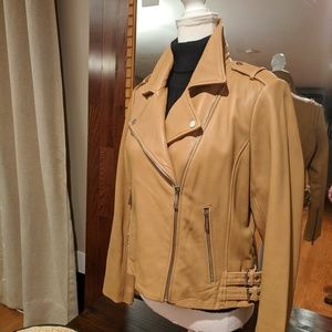 Michael Kors women's leather jacket NWOT, size L